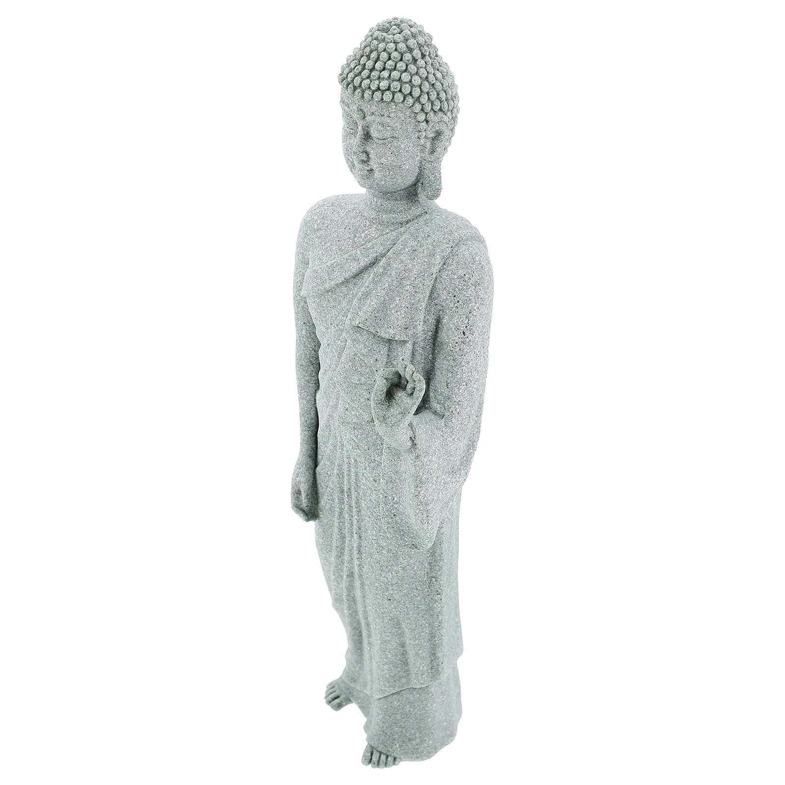 

Zen Shakyamuni Buddha Statue Table Decoration Craft Indoor stone Figurine H crafted Exquisite Details Delicate Simple