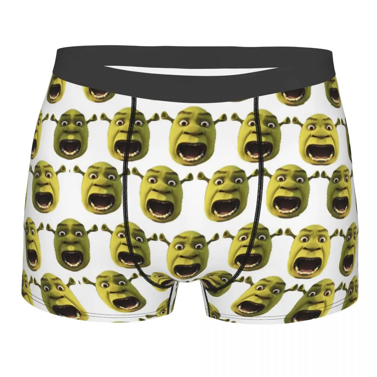 Man S-Shreks Head Boxers Cozy Underwear Underpants