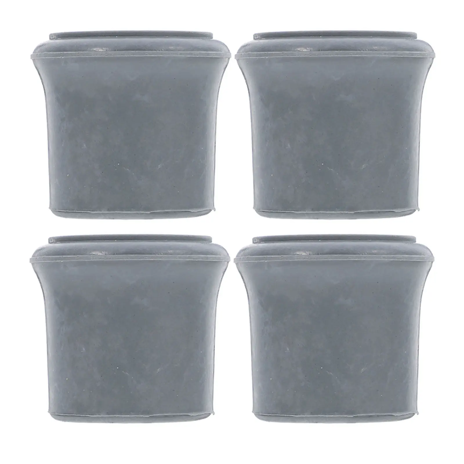 

4Pcs Rubber Feet Replacement Shower Chair Non- for Bath Stool Toilet Chair Walking Cane Safety Grip Crutch Stoppers