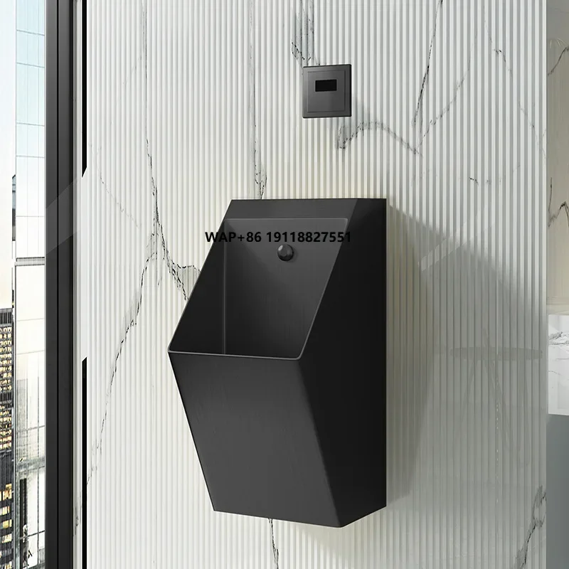 304 Stainless Steel High Quality Bathroom Toilet Urinals Durable Using Multi-color Wall Mounted Sensor Urinal Toilet for Man