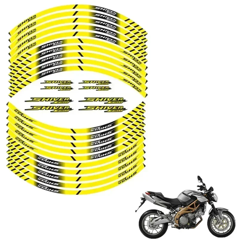 FOR APRILIA Shiver750 Motorcycle Parts Contour Wheel Decoration Decal Sticker - B