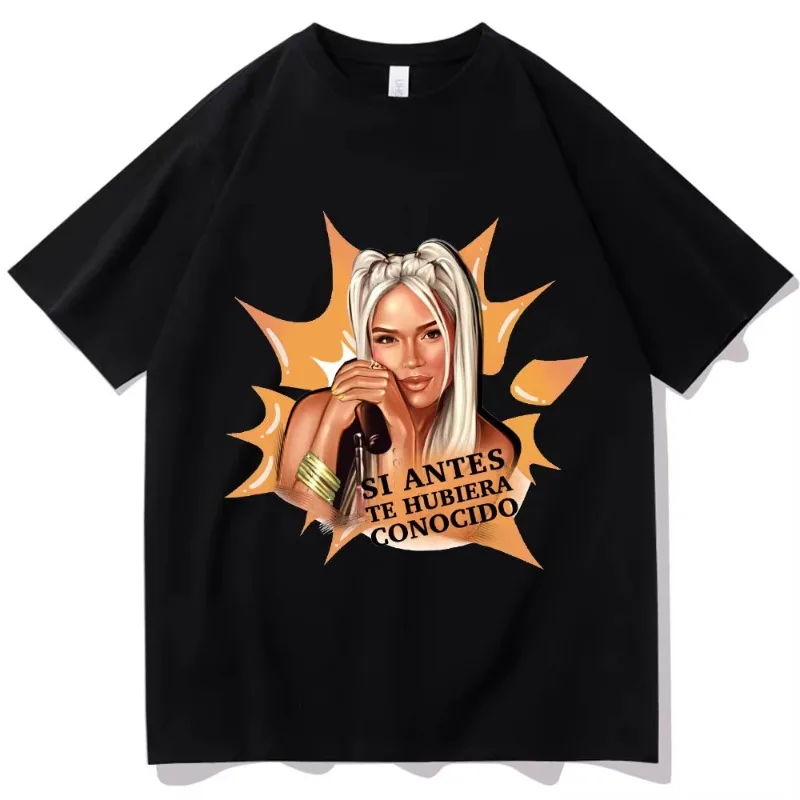 Karol G Bichota Manana Sera Bonito Music Singer 90s Women Streetwear Style Fashion Clothes Print Tee Top Tshirt Graphic T-shirt