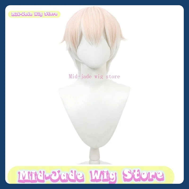 ミッドジェイドウィッグストア罰グレーレイヴンリーハイパーリアルコスプレウィッグアニメゲームロールプレイング人工毛衣装小道具