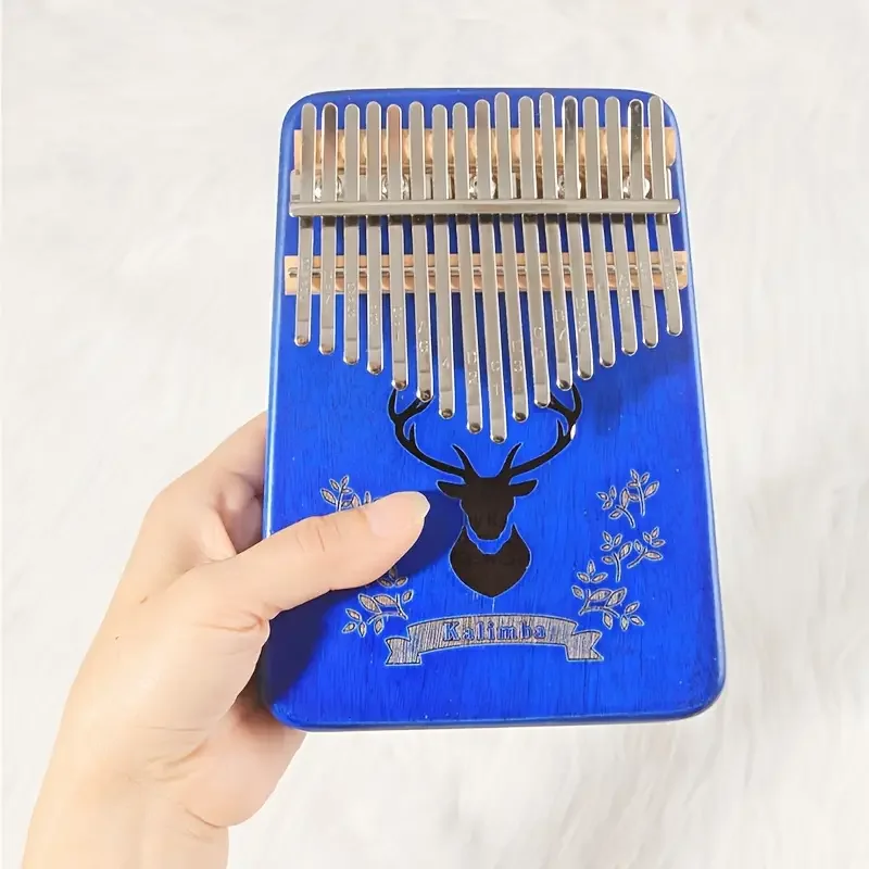 

HAIMAI Kalimba 17 Key Kalimba Thumb Piano Acoustic Finger Piano Mahogany Musical Instrument Adults And Children Playable Music G