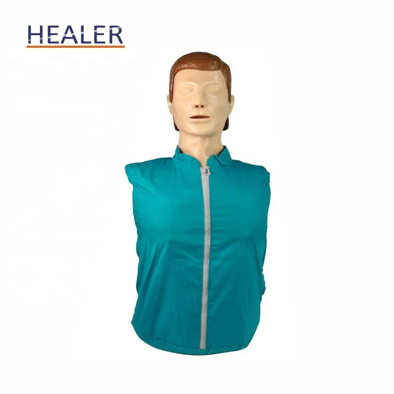 

Simple Type Half Body First Aid CPR Manikin without Controller, Dummy Mannequin