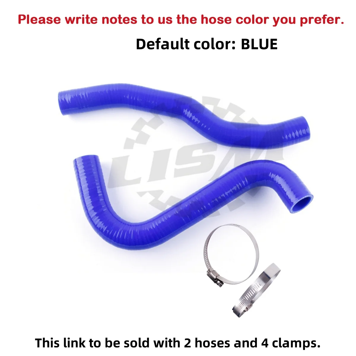 

Silicone Radiator Coolant Hose Kit For 2004-2008 Ford Fiesta ST150 MK6 RMS24C 2.0L 2PCS 3PLY 2005 2006 2007 Silicone Tube Pipe