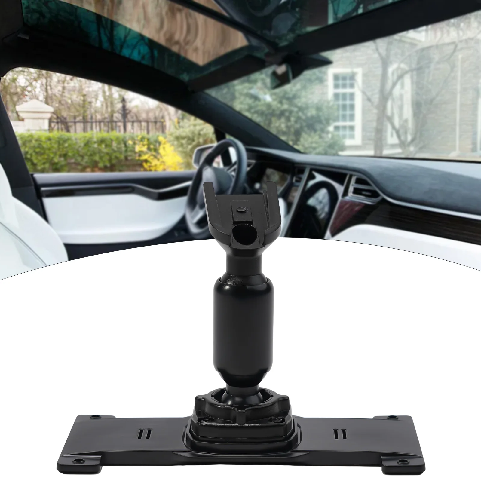 /Rear View /Mirror Back Plate /Panel + Mirror Dash Cam Mount Bracket For Car DVR Instead Of Strap Car Accessories