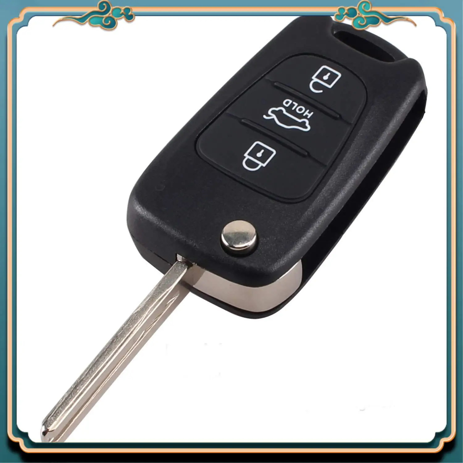 

A54P-3 кнопочный складной чехол для дистанционного ключа для HYUNDAI I20 I30 I35 IX20 IX35