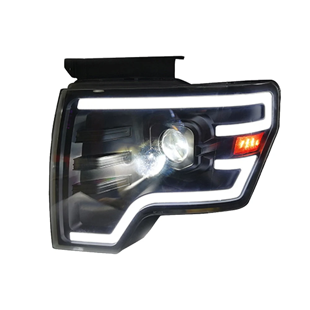 Faro per Ford Raptor F150 fari a LED 2008-2014 lampada frontale Car Styling DRL segnale proiettore obiettivo accessori Auto anteriore