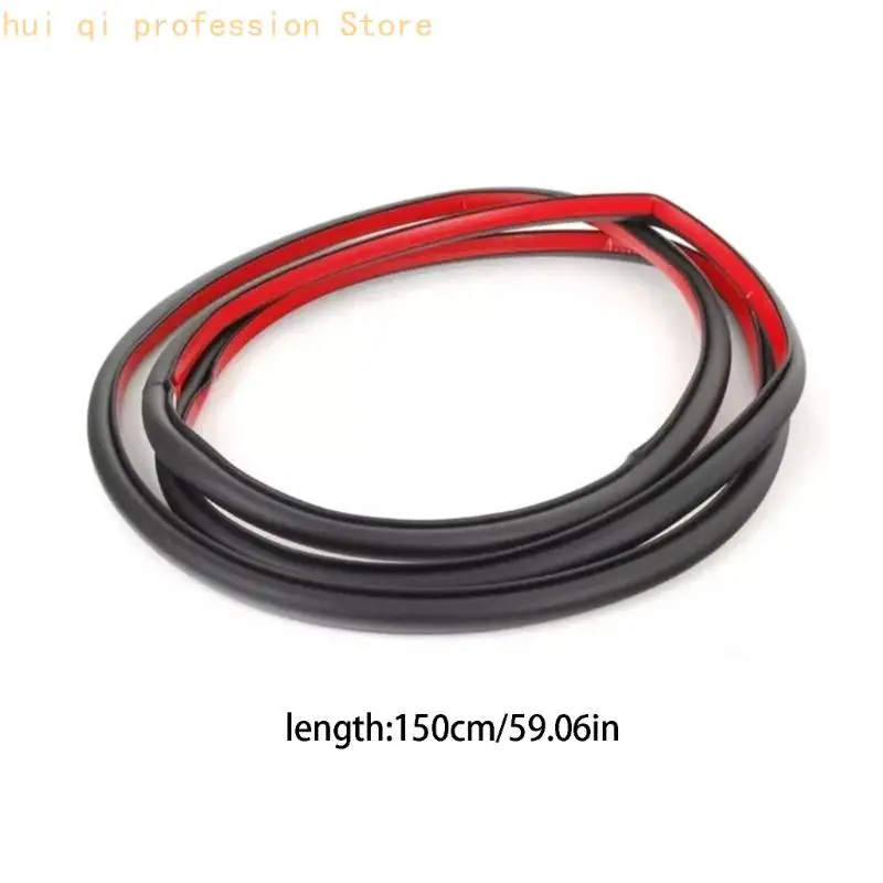 Langlebige schwarze Gummi-Türdichtung, Fensterdichtung, geeignet für G28 330I 340I, um Lärm und Wasser zu reduzieren. – Detail 6