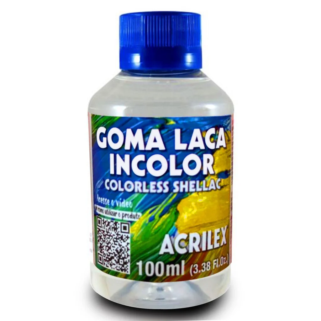 Gum Laca Colour 100ml. Acrilex. Envio Imediato