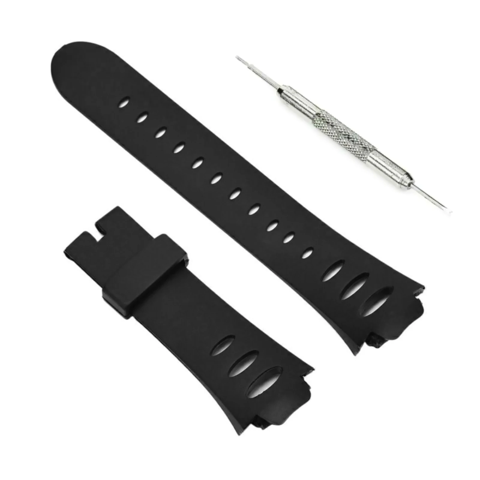 

Rubber Watch Band Strap Buckle Replacement For SUUNTO OBSERVER SR Waterproof Rubber Watch Strap with Strap Installtion Tool