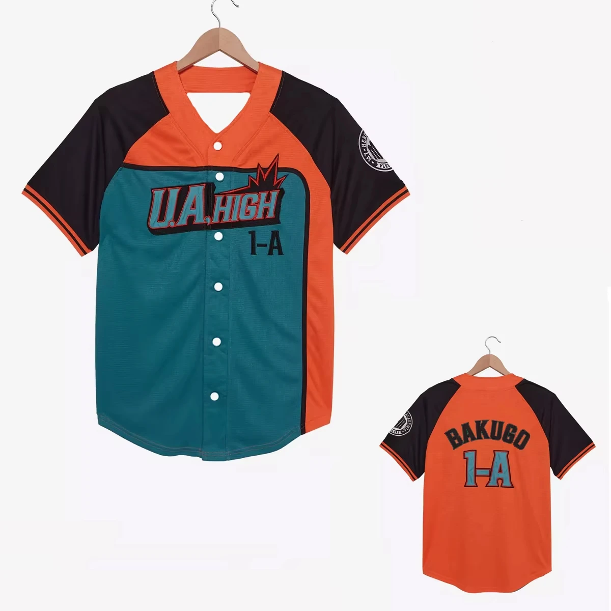 

2526 Summer New Style My Hero Academia Bakugo baseball Jersey Man Women Sport Shirt Comfort Breathable 3D Casual Fashion Clothes