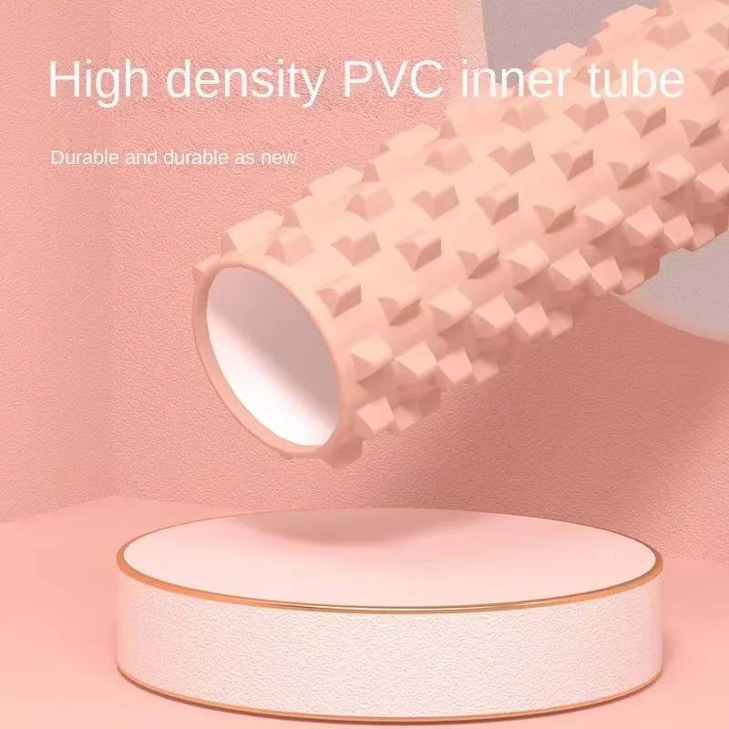 YTYIN EVA Foam Shaft Mace Yoga Column Fitness Massage Stick Muscle Relaxer 45cm Langya Hollow For Women 3Pcs/Set