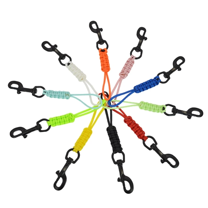 

Diving Swival Bolts Hook Marine Grade Steel Hook Clip Braided Rope D5QD