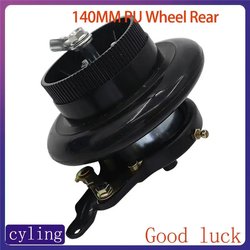 Durable 6-Inch 140/145mm Solid PU Rear Wheel Designed for Fast Wheel F0 Scooter Upgrades