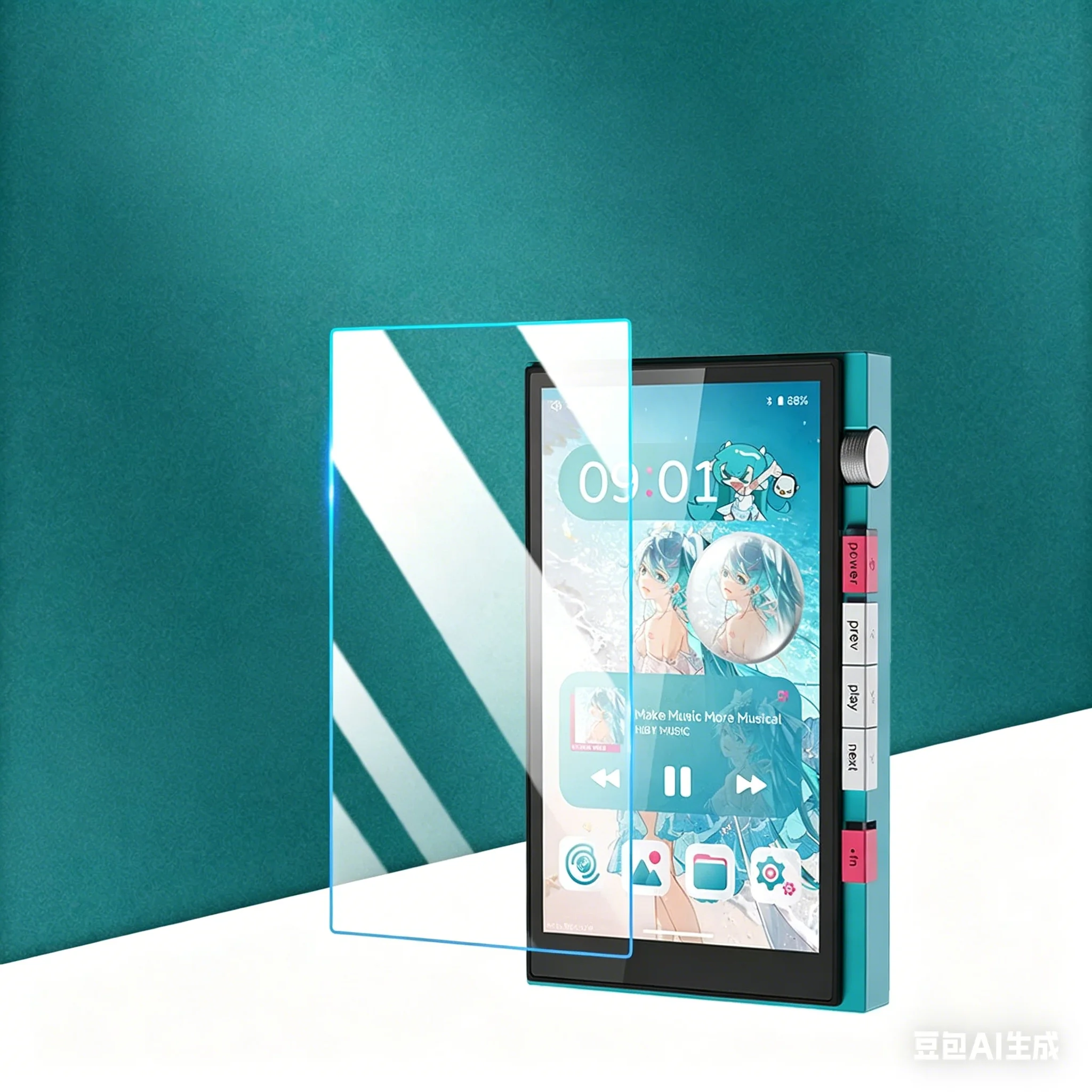 Soft Hydrogel Protective Film for Hiby Digital M500 Nano Explosion-Proof Screen Protector