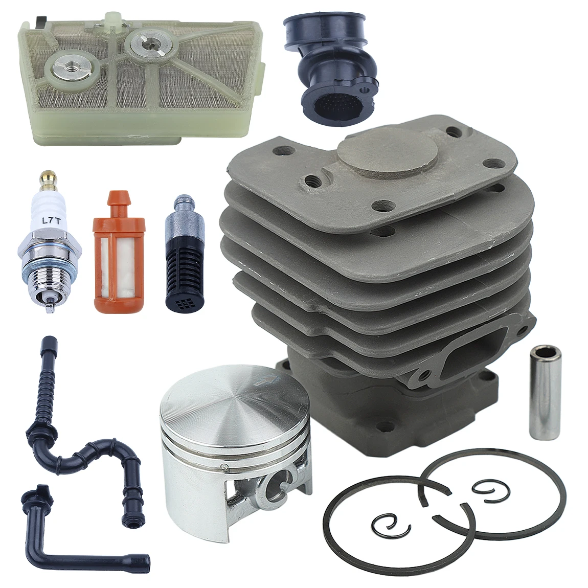 Imagem -04 - Juntas de Pistão do Cilindro Kit Vedação Óleo para Stihl Ms240 024 024av ms 240 Motosserra Peças Reposição 1121 020 1200 42 mm