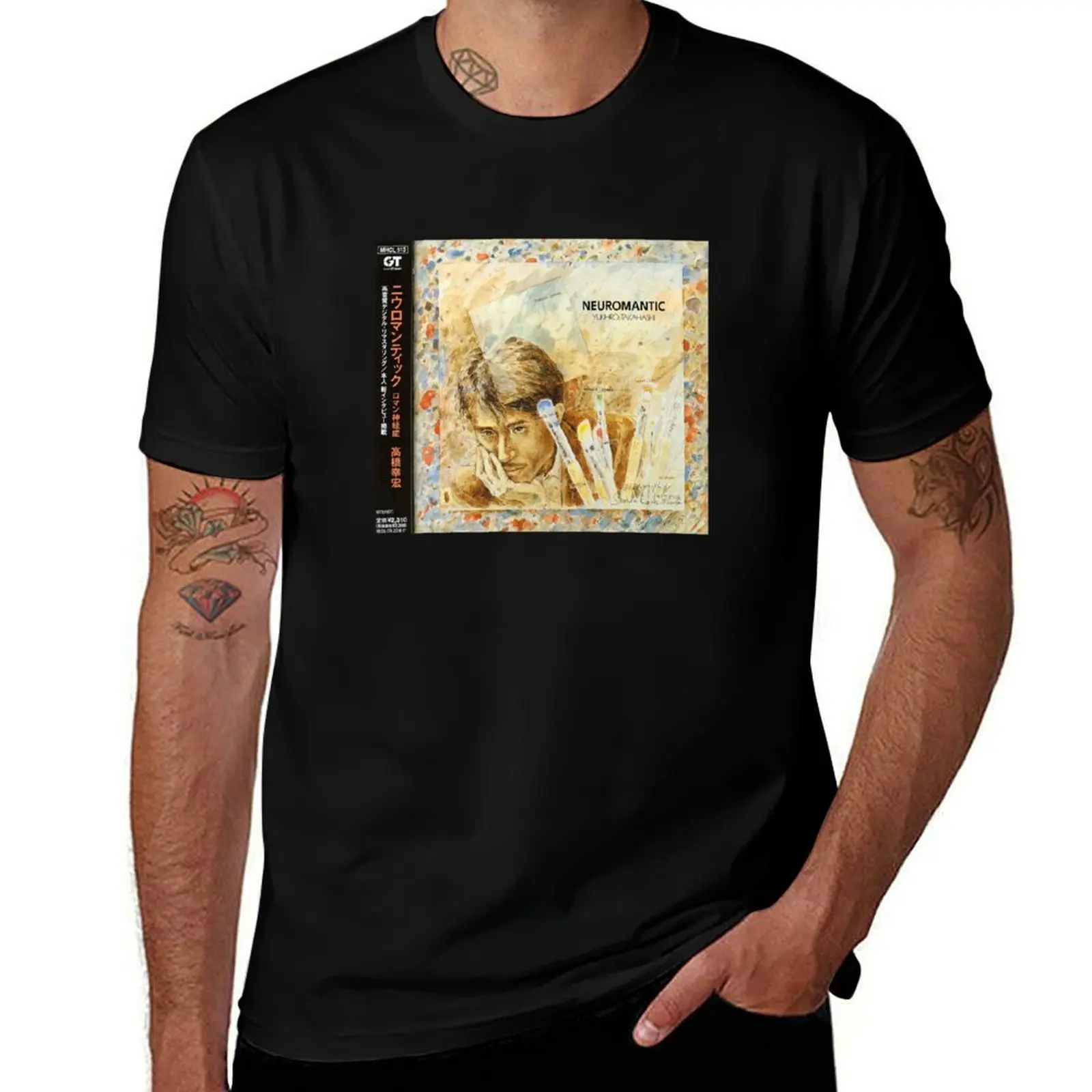 Yukihiro Takahashi - Neuromantic (1982) T-Shirt Casual Lightweight Short Sleeve Top T-Shirt