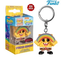 Funko POP Keychain Toy SpongeBob SquarePants Vinyl Figure Collection Special Edition Exclusive Pocket Pop Keychain Model Toys
