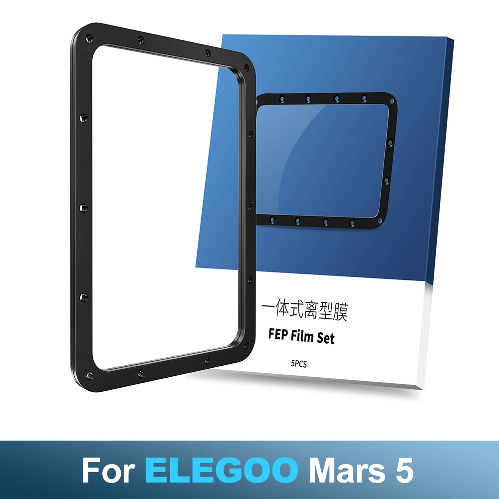 Mars 5 FEP Film Resin Vat FEP ترقيات ملحقات الطابعة ثلاثية الأبعاد لـ ELEGOO Mars 5 UV DLP LCD
