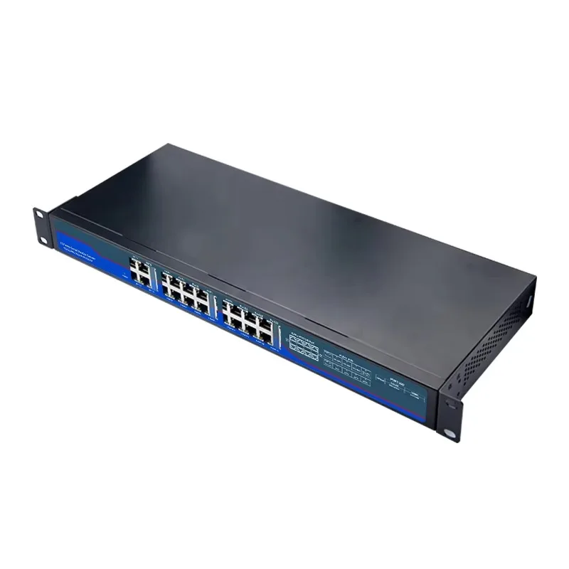 Neutral Label No Brand logo  OEM 16 Port RS232/485/422 to TCP/IP Industrial Converter Low Price Industrial Gateway Serial Server
