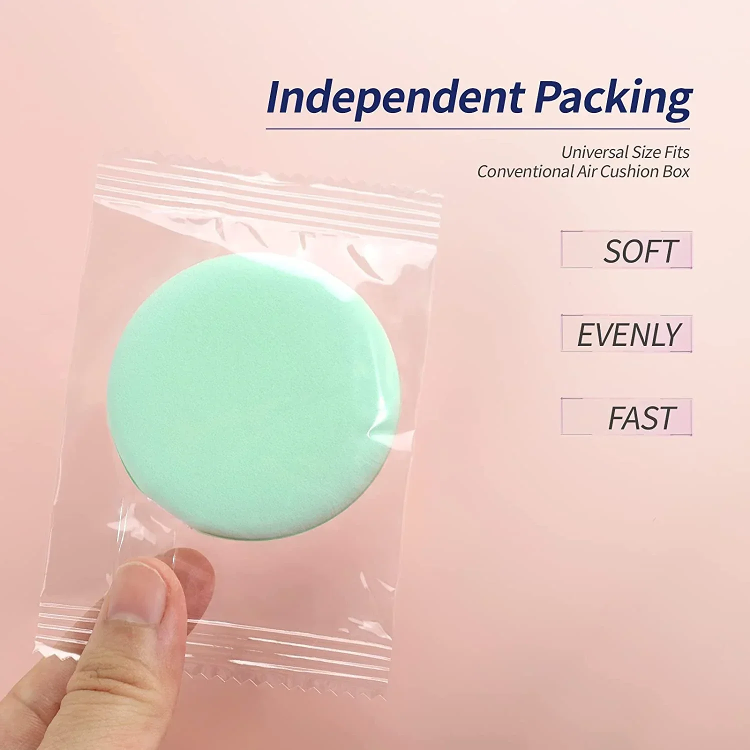 Cushion Foundation Powder Puff Air Cushion Makeup Puffs Round Makeup Sponges 4 Colors Air Cushion Powder Puff Latex beauty