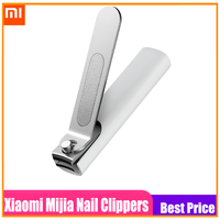 Xiaomi Mijia Stainless Steel Nail Clippers With Anti-splash cover Trimmer Pedicure Care Nail Clippers Professional File