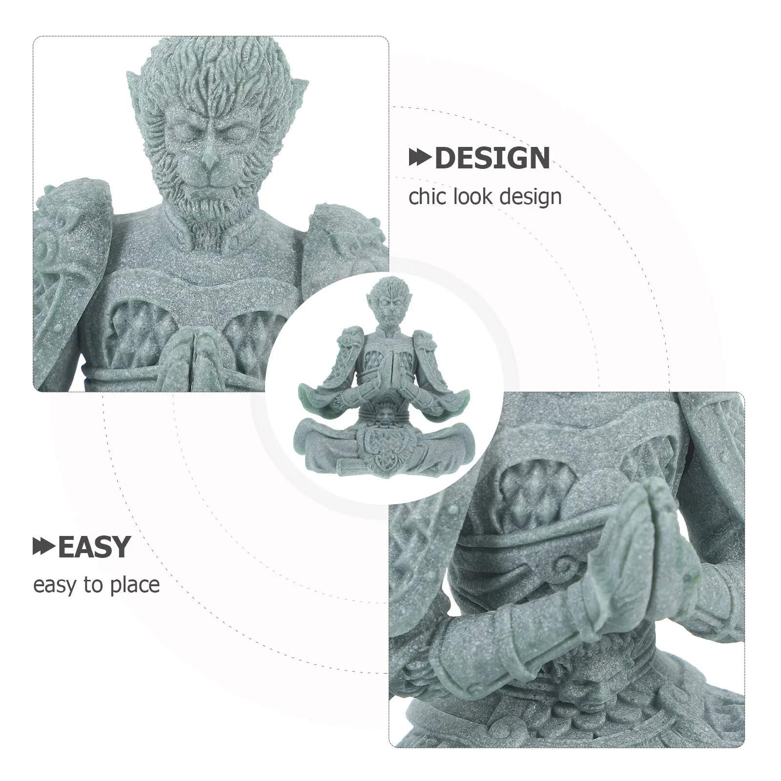 

Tea Pet Sandstone Desktop Decor For Home Office Indoor Tabletop Small Office Desktop Ornament Ornament Craft Decoration