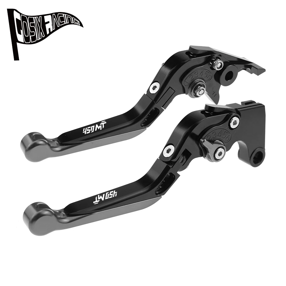

NEW 2025 2024 MT450 450 MT Fit for Motorcycle CNC Accessories Folding Extendable Brake Clutch Levers Adjustable Handle Set