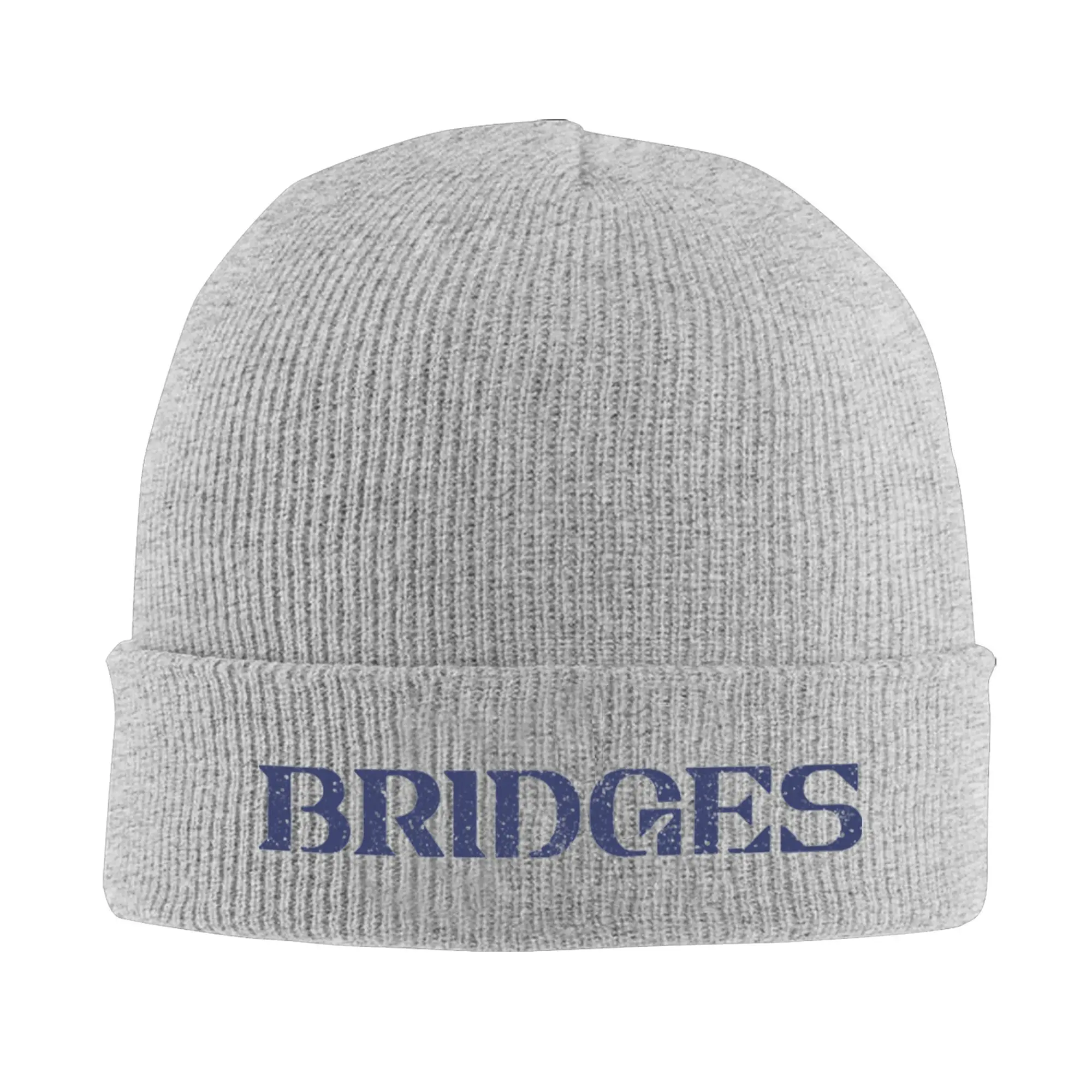 Bridges Death Stranding Game Knitting Hat  Y2K Cool Caps Adult Unisex Outdoor Beanie Hats Winter Custom Warm Soft Bonnet Hats
