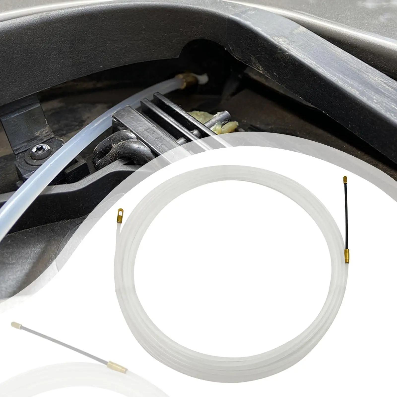 Car Sunroof Drain Snake Extended PVC Drain Hole Cleaner Flexible Tool for Vehicle Sunroof Maintenance