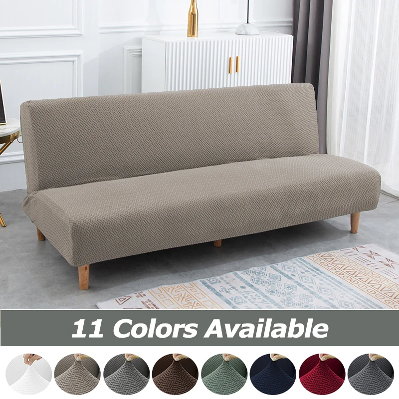 Sofa Bed Covers Without Armrest Elastic Tight Wrap Couch Cover Stretch Flexible Slipcovers Sofa For Banquet Hotel