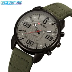 SYNOKE Mens Fashion Watch - Premium Business Style, Japanese Quartz Movement, Waterproof Design for All Occasions