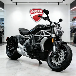 Maisto 1/12 DUCATI X Diavel S 2021 Die Cast Motorcycle Model Toy Vehicle Collection Shork-Absorber Off Road Autocycle Toys Car