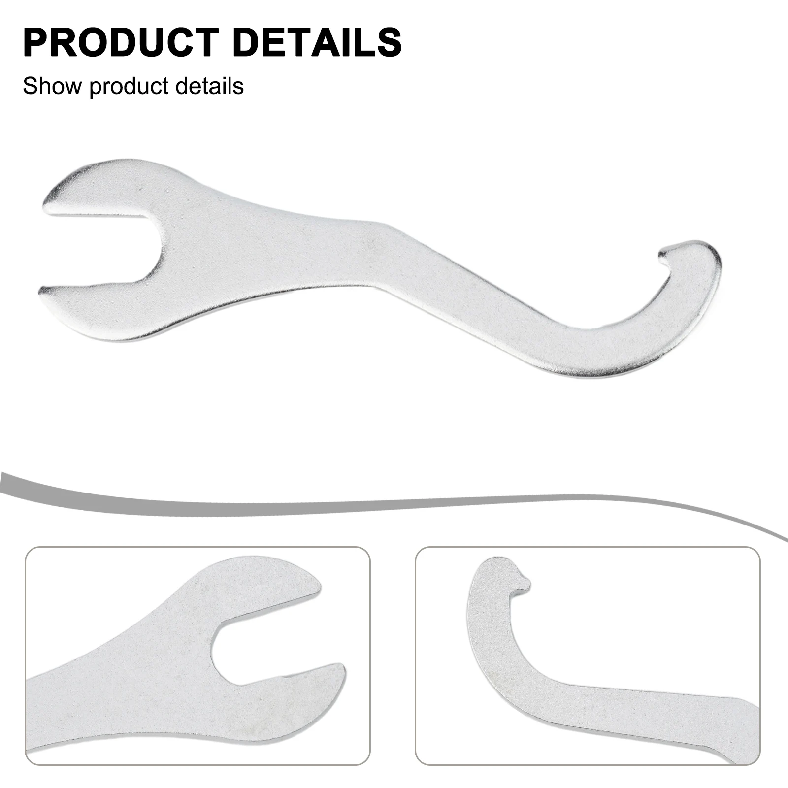 Repair Tool Lock Ring Remover Lock Ring Remover Silver Repair Tool Wrench 15.5*4.4cm Bicycle Bike Bottom Bracket