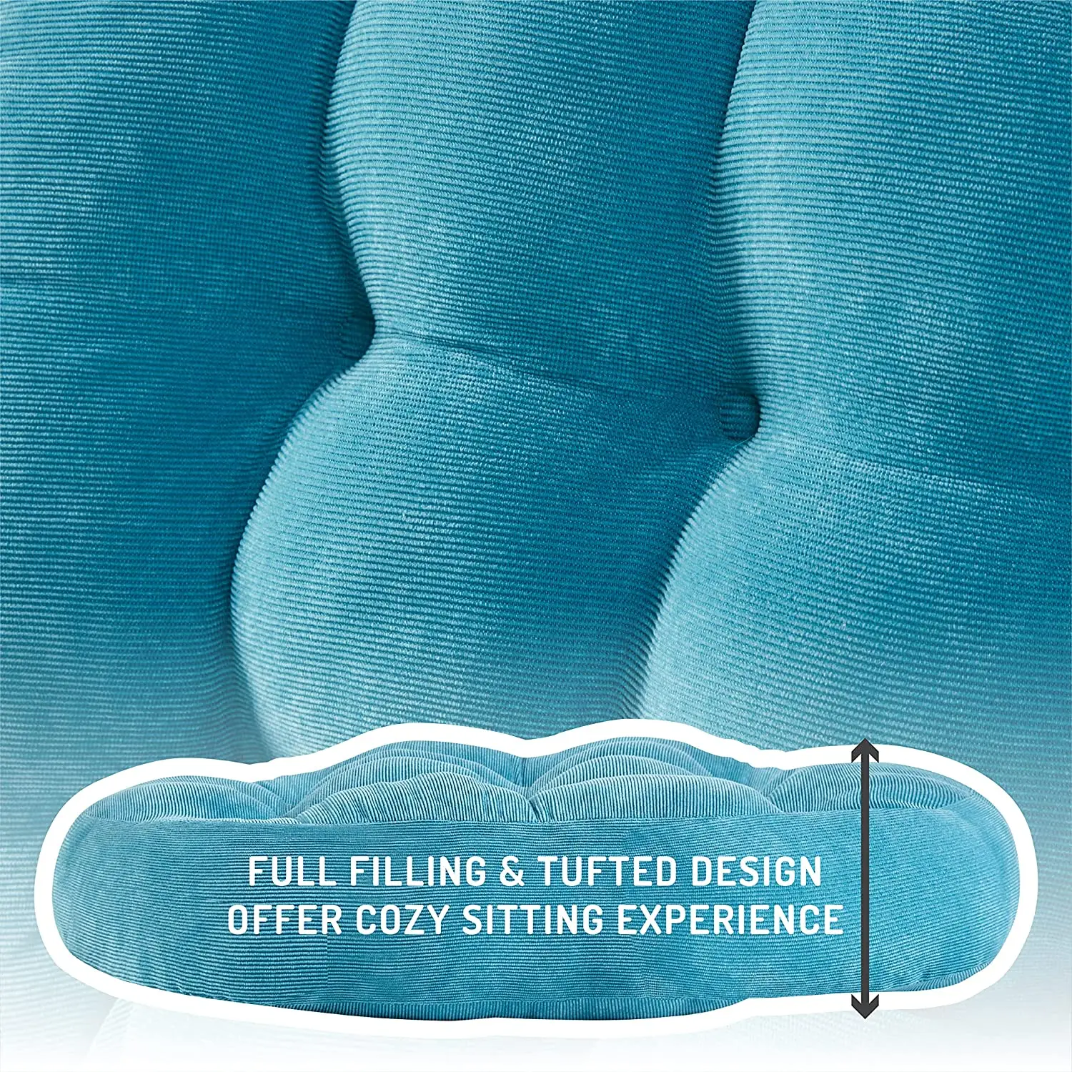 Large Round Floor Seat Cushion - Floor Cushion Pouf recension och pris