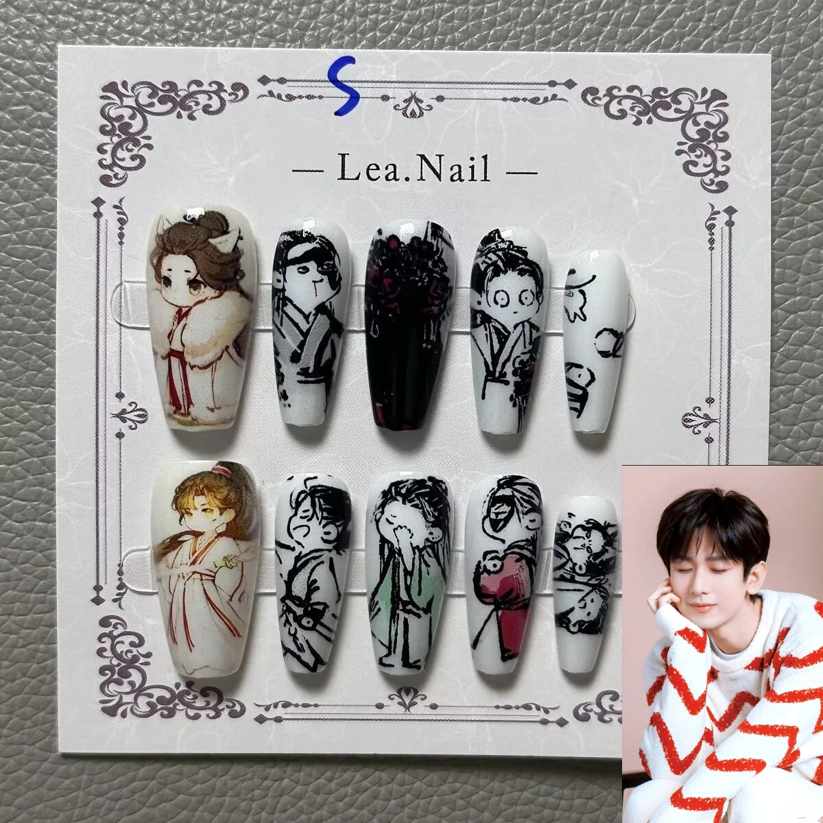 

[Celebrity Fan Support Nail Art Cheng Yi, Lotus Tower] Wear nail art, send concert fan support materials and gifts to friends,
