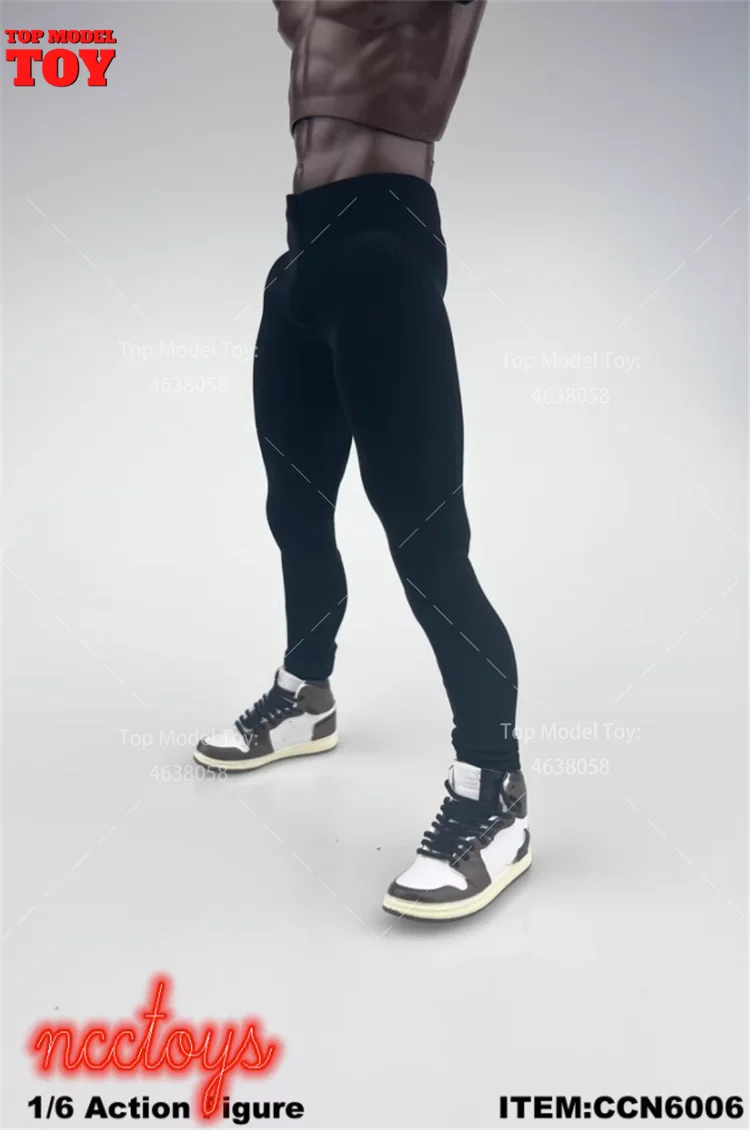 NCCTOYS CCN6006 1/6 Skala Obcisłe Spodnie Fitness Podstawowe Klasyczne Elastyczne Ubrania Model Pasuje do 12'' Męskiej Figurki Żołnierza Lalki