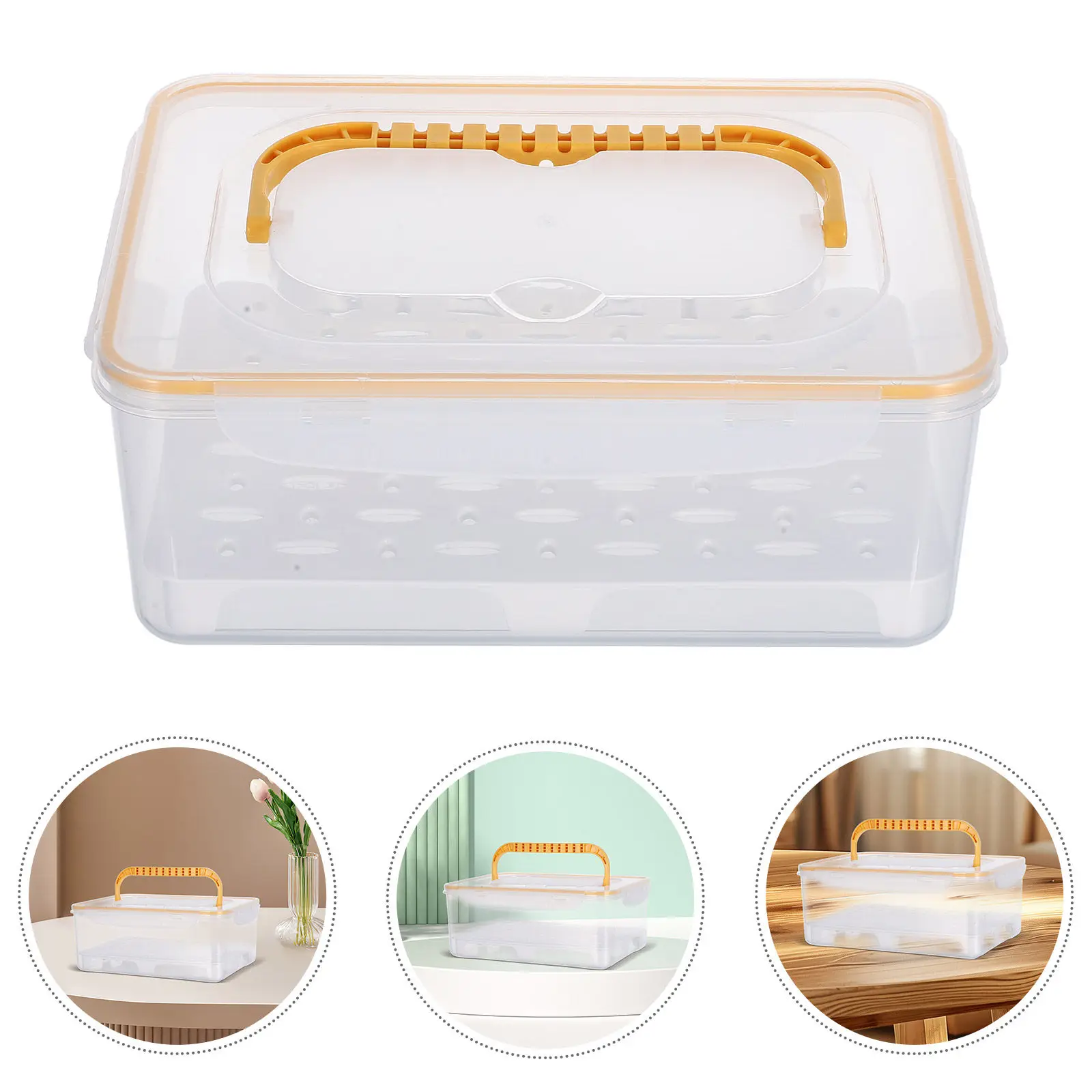 

Stemware Storage Glass Holder Case Dustproof Elegant Design Portable for Kitchen Dining Room Bar Accessories Glassware