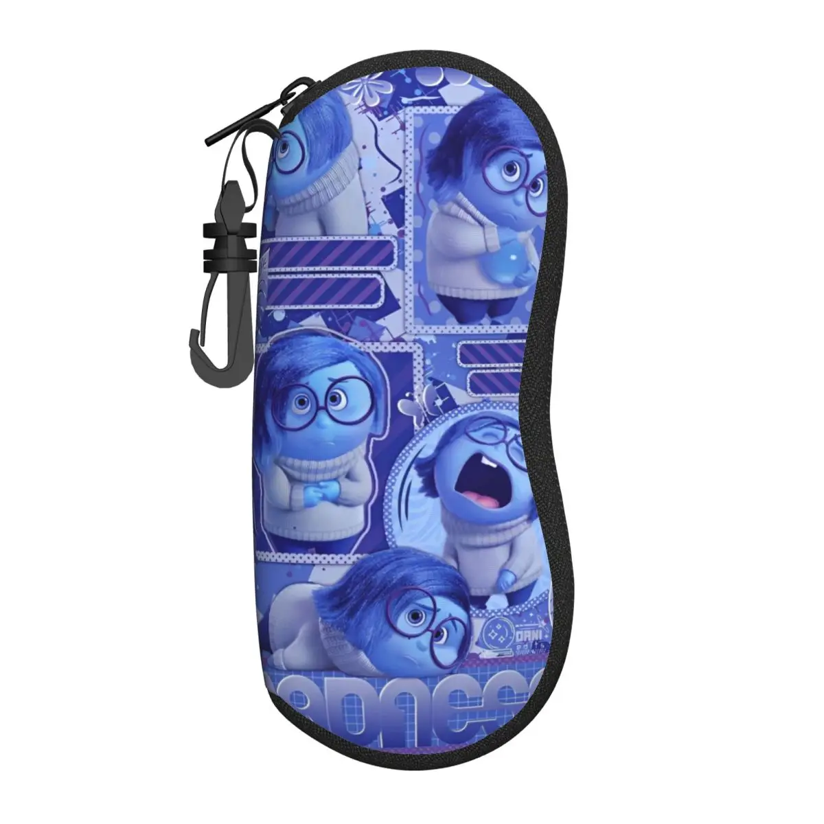 

Inside Out Emotions Mood Sadness Glasses Case Portable Accessories Cartoon Anime Sunglasses Box Vintage Eye Contacts Case