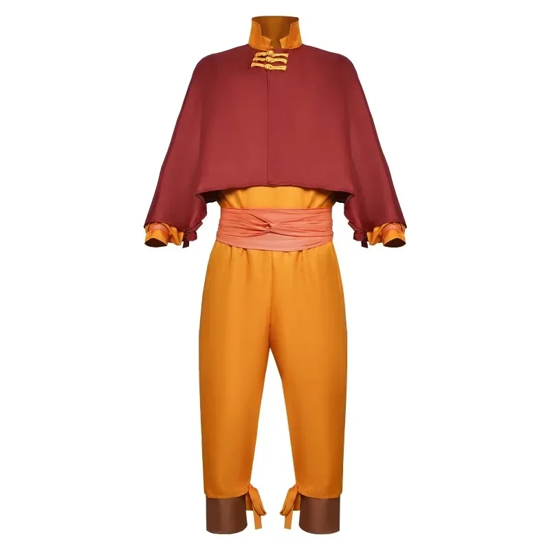 Anime Avatar The Last Airbender Avatar Aang Cosplay Jumpsuit Suits Adult Kids Unisex Bodysuit Halloween Party Costume Accessory