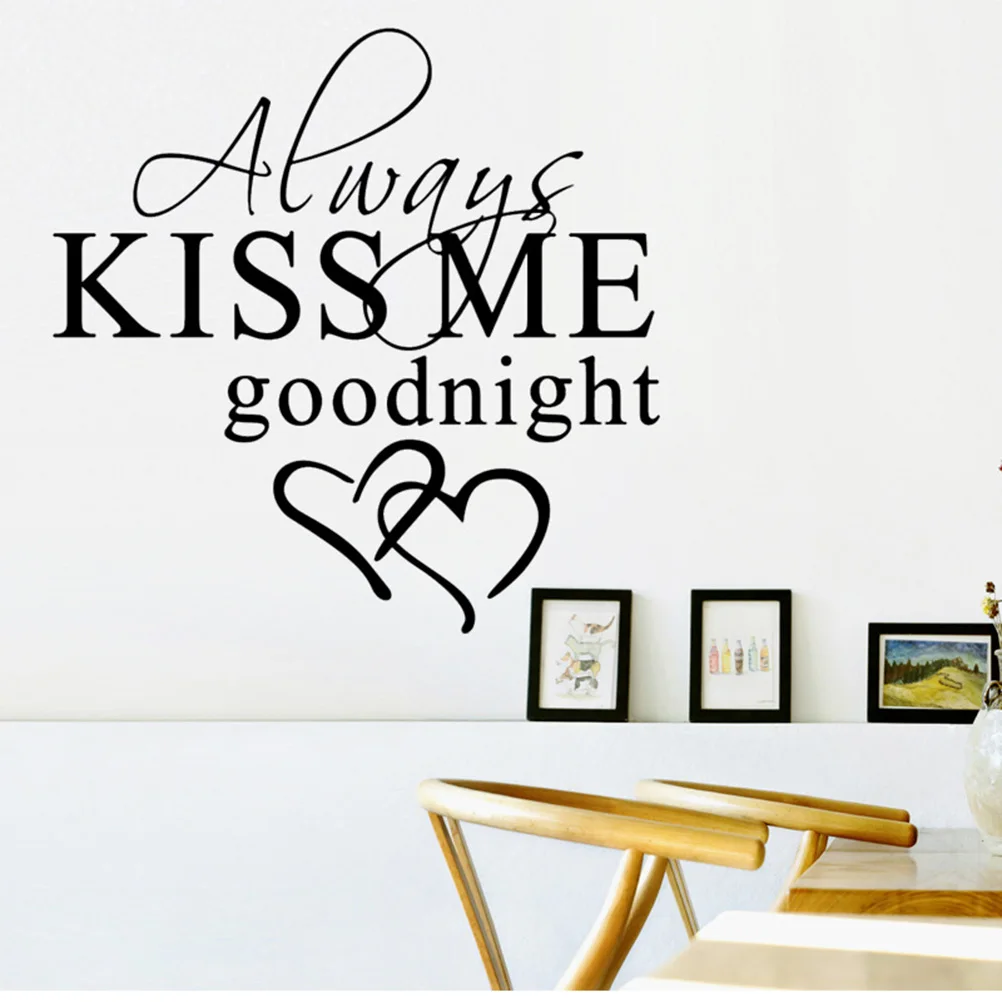 

Me Goodnight Wall Sticker 57x21cm Ecofriendly PVC Material Highend Printing Vivid Image Removable DIY Decor Living