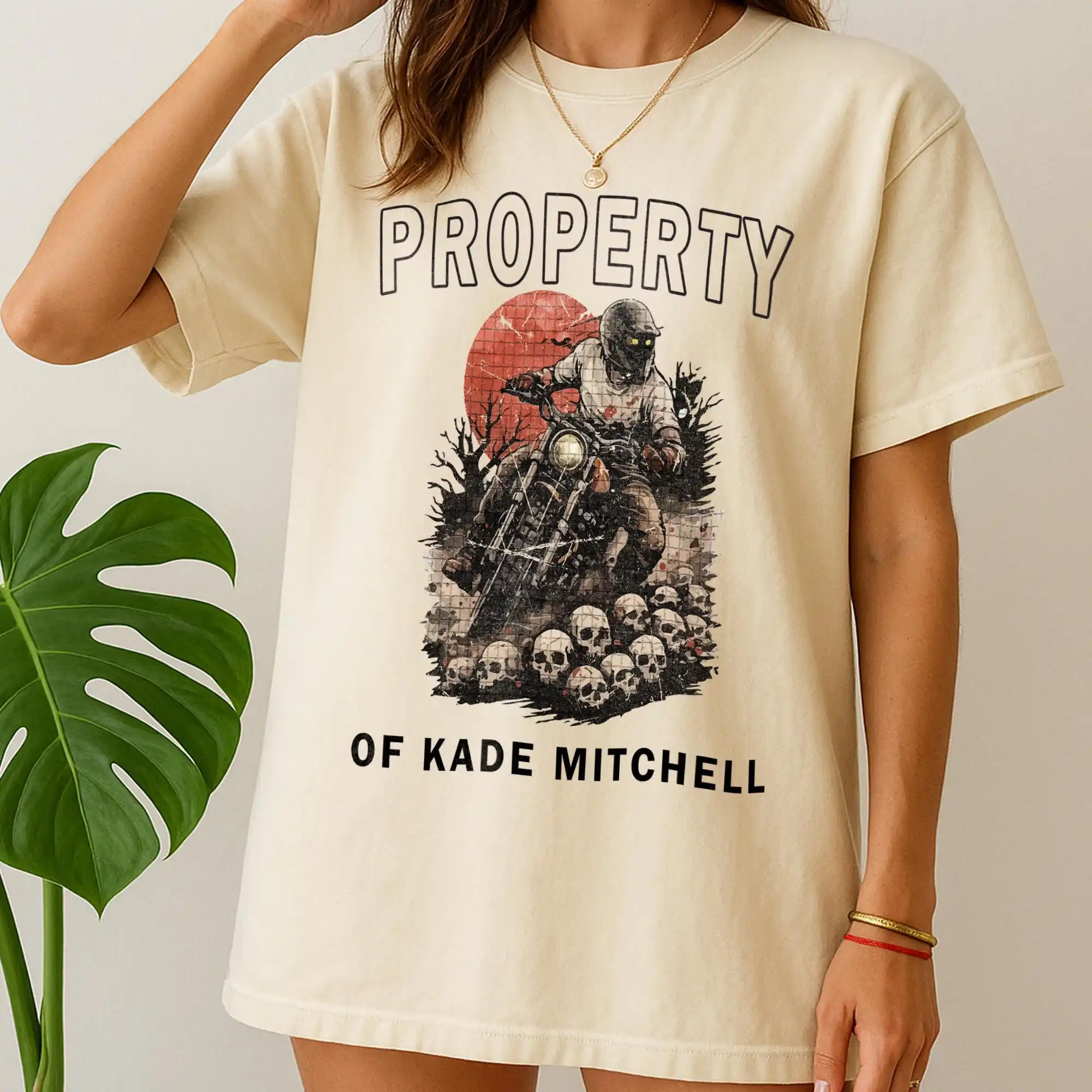Property of Kade Mitchell, Leigh Rivers, Edge of Darkness, Book Lover Gift, Bookish Shirt,  T-Shirt