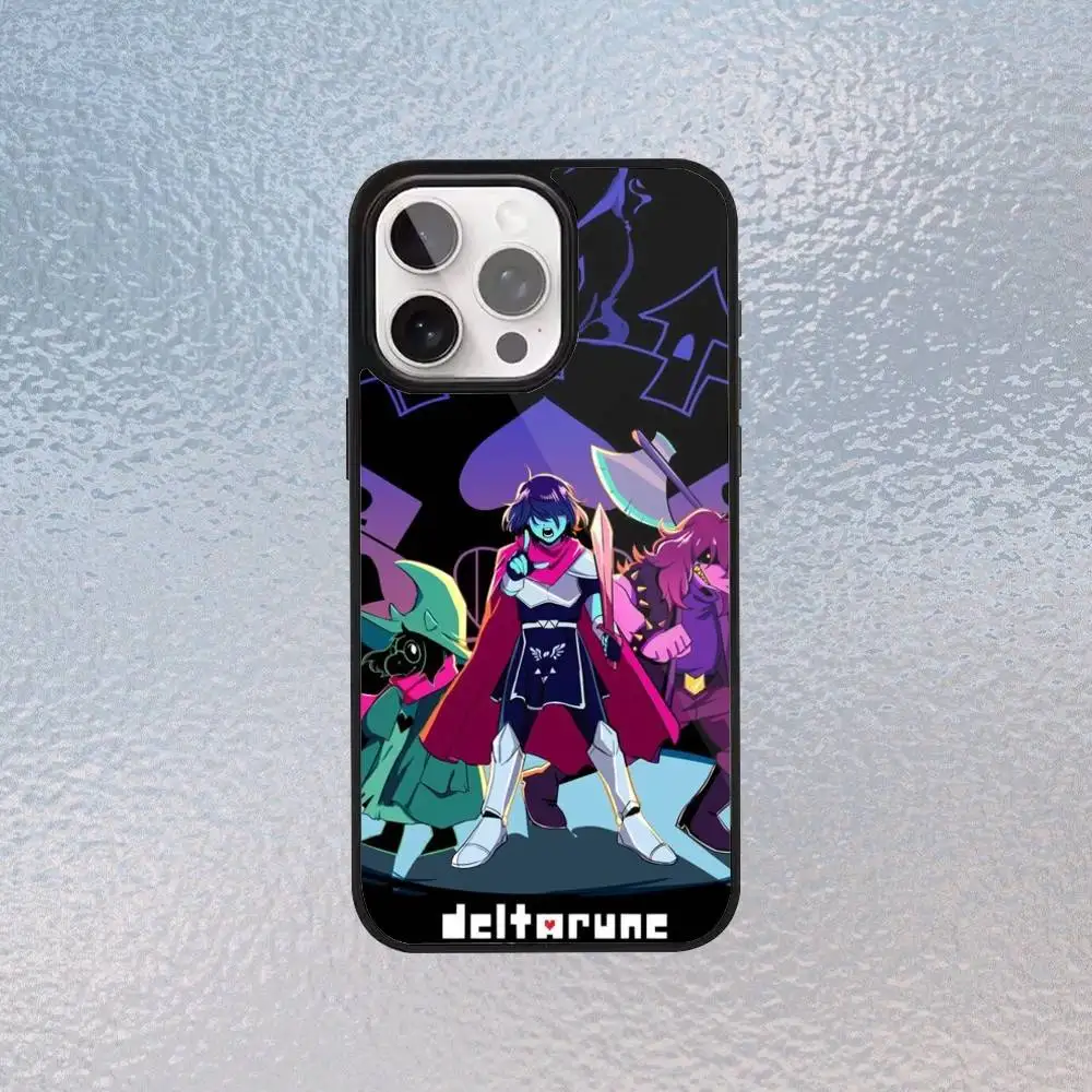 حافظة هاتف D-Deltarune Kris لهاتف iPhone17,16,15,14,13,12,11 Plus، Pro Max Magsafe شحن لاسلكي مغناطيسي #2