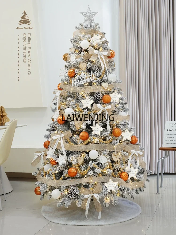 MJY Falling Snow Christmas Tree Home Simulation Large DIY Luminous Advanced Christmas Decoration