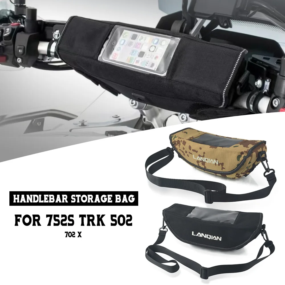 

FOR KAWASAKI Z650 Z750 Z800 Z900 Z1000 Z500 ER6N NINJA 650 Motorcycle Handlebar Bag Phone Navigation Bag Waterproof Dustproof
