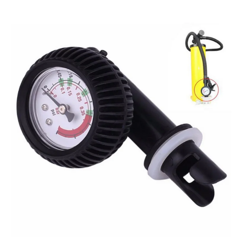 ISURE MARINE Inflatable Ship Inflatable Pump Pressure Test Gauge Pressure Detector Ship Accessories