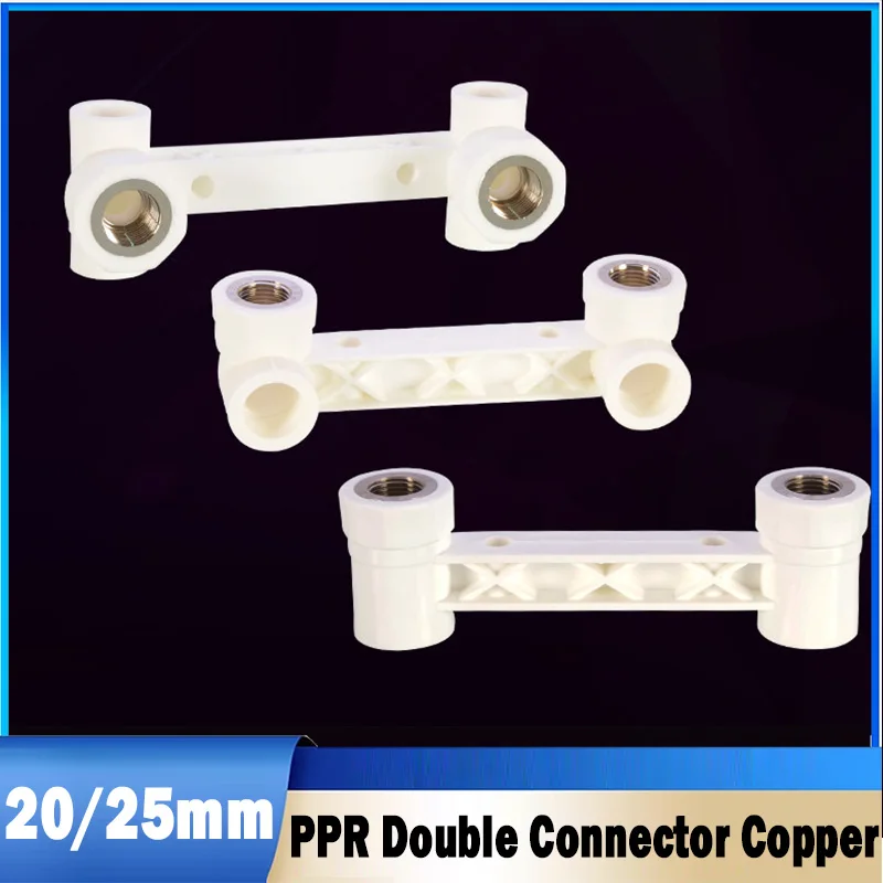 1Pcs 1/2" 20/25mm PPR Shower Faucet Holder Female Straight/Elbow/3-way Reducing Pipe Fitting Faucet Fixed