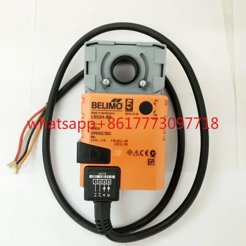 vanne-a-boisseau-spherique-electrique-regulatrice-lr24a-sr-lr24a-lr24a-s-lr230a-avec-actionneur